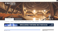 Desktop Screenshot of halastulecia.pl